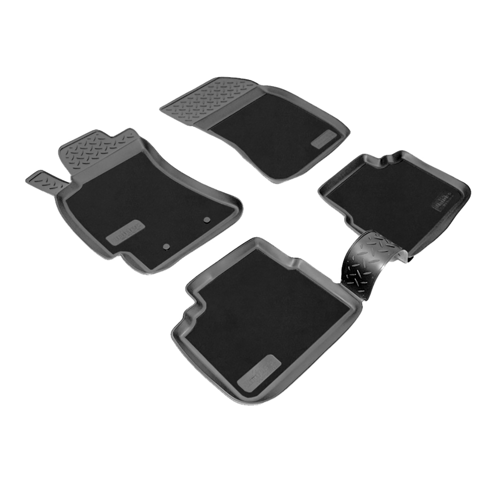 Ковры в салон Norplast/Unidec для Subaru Forester (2008-2013)Полиуретан,Черный, арт.NPL-Po-84-08-CM