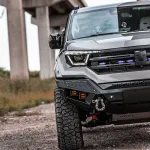 Силовой передний бампер MEIKA Tank 400 Танк фонари свет Стальной бампер