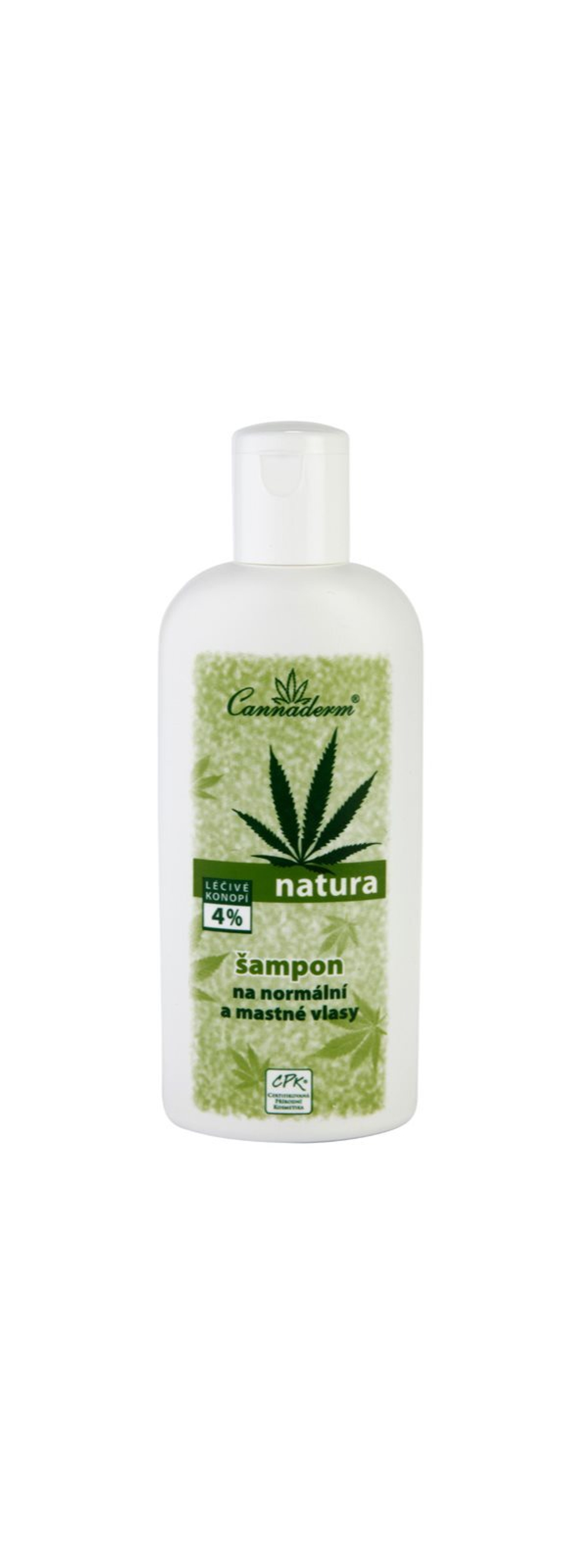 Cannaderm Natura Shampoo for Normal and Oily Hair - шампунь с конопляным маслом /   200  ml  / GTIN 8594059735850