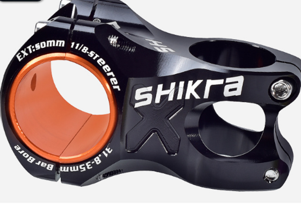 Вынос SHIKRA, длина 50 мм. под рул 31.8, черный