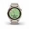 Garmin Epix Pro Gen 2 Sapphire 42 мм — золотистые часы с нейлоновым ремешком