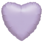 Шар фольгированный Сердце 43 см (Сиреневый)