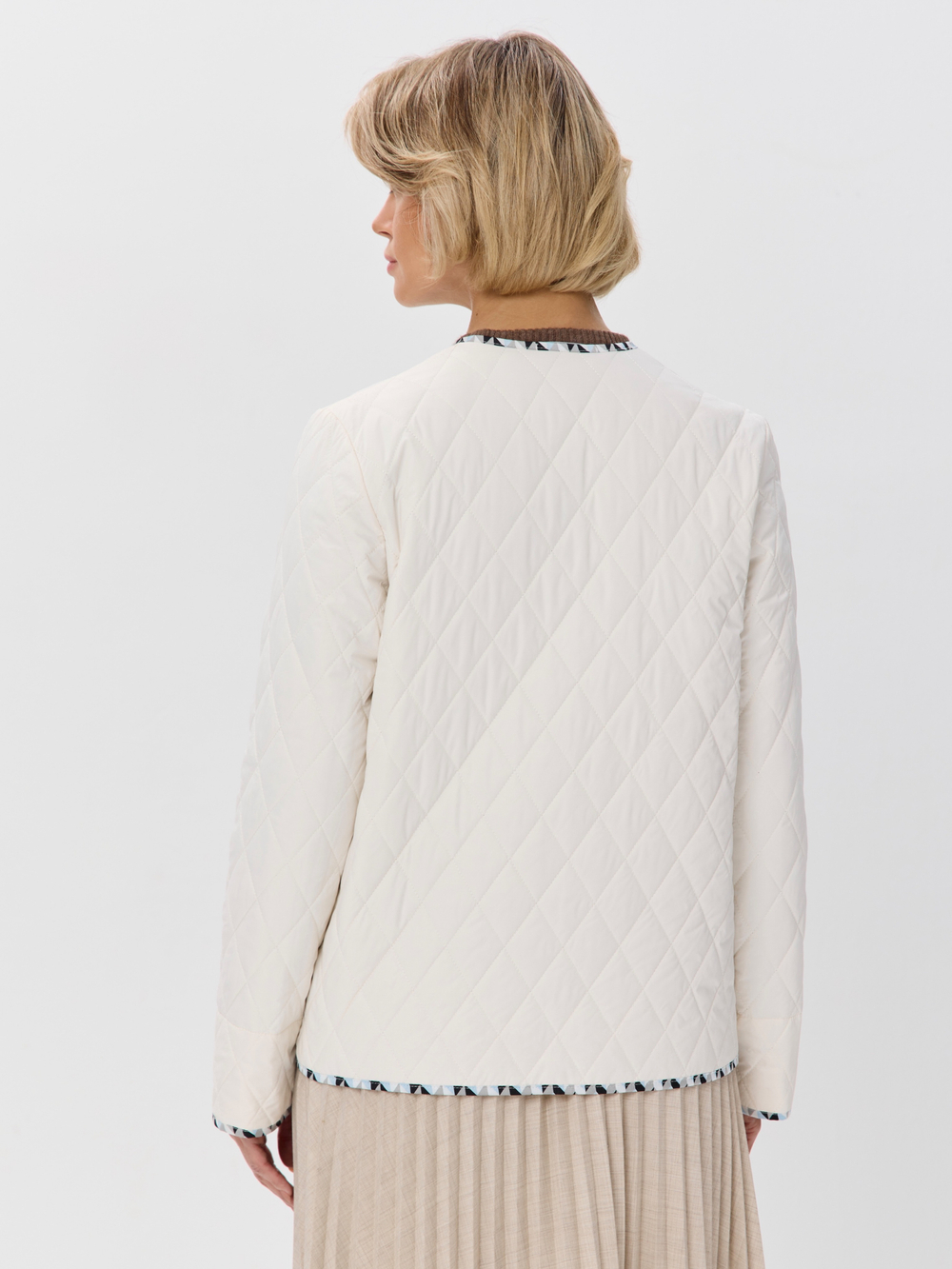 Куртка-жакет стеганая шанель на кнопках