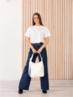 Сумка женская рюкзак через плечо на ремне кожаная спортивная для школы и повседневная для женщины