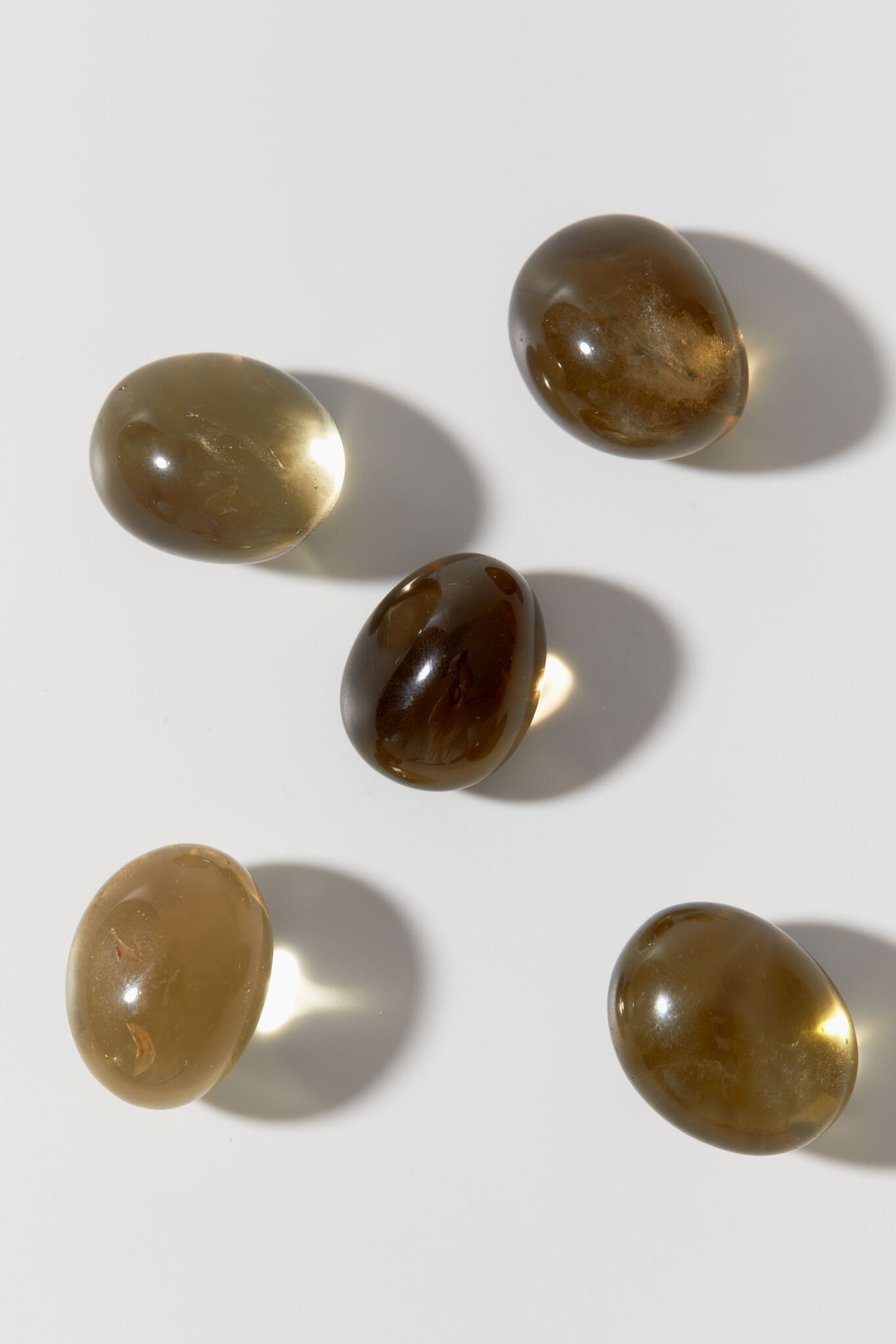 Цитрин галтовка высший сорт M