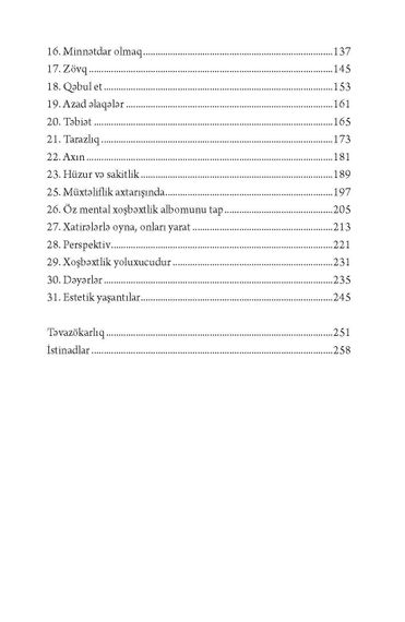 Xoşbəxtlik haqqında kitab