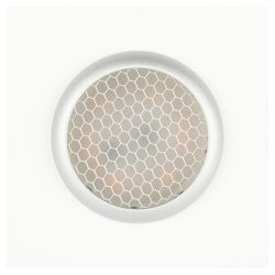 Встраиваемый светильник алюминиевый ЭРА KL110 WH/SL MR16 GU5.3 белый/серебро матовый