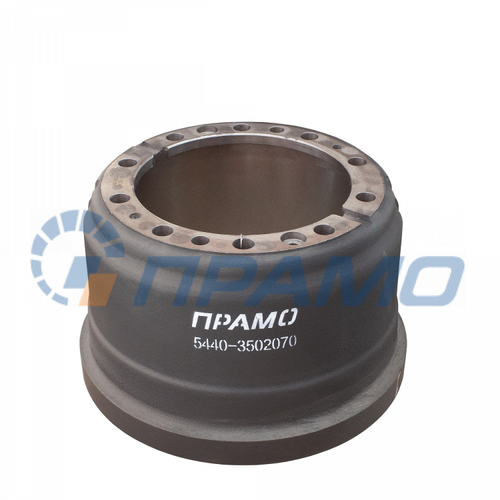 5440-3502070 (ПРАМО) Барабан тормозной задний для МАЗ-5440,АМАЗ
