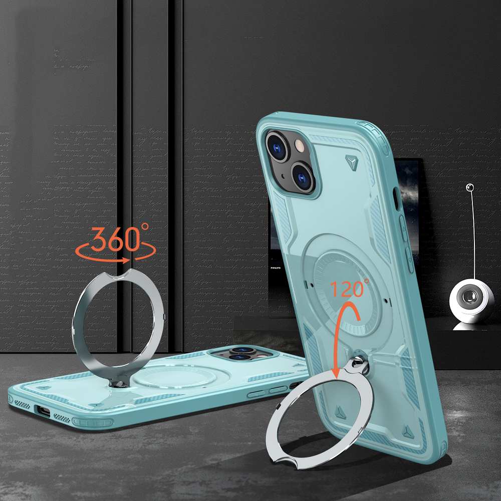 Чехол Magneto Case с кольцом для iPhone 15