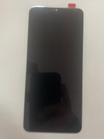 Дисплей для Samsung Galaxy A12 Nacho (A127F) в сборе с тачскрином Черный - Оптима