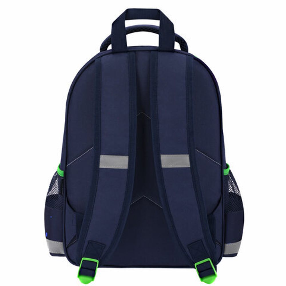 Рюкзак ПИФАГОР SCHOOL, 1 отделение, 3 кармана, "Football match", 38x28х14 см, 273171