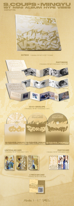 Альбом S.COUPS X MINGYU (SEVENTEEN) - HYPE VIBES (COMPACT Ver.)
