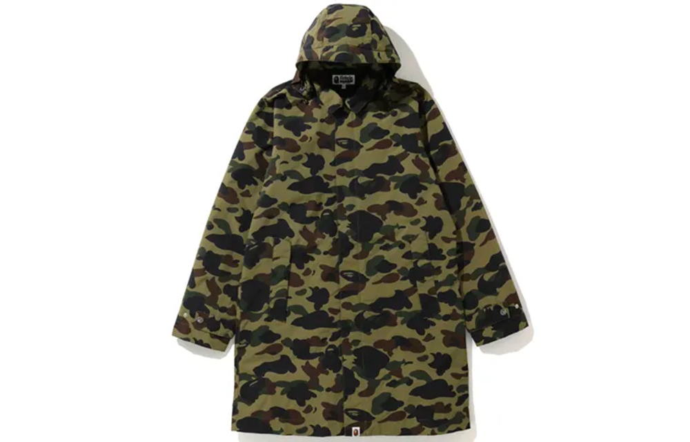 A Bathing Ape Gore Tex 1st Camo Long Худи Куртка