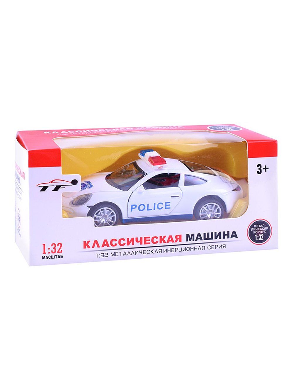 Игрушка Машина Полицейский патруль цвет белый (TF9976)
