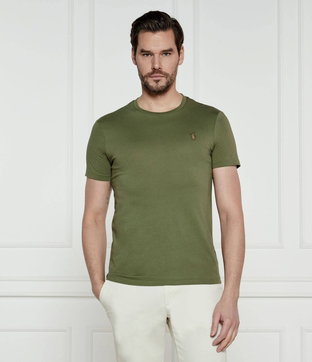 Футболка POLO RALPH LAUREN - хаки(710671438)