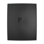 Вентилятор накладной BREEZE D100 обратный клапан Matt black