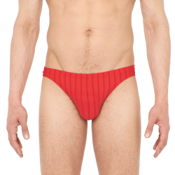Мужские трусы слипы красные HOM CHIC Comfort Micro Briefs 401333_4000PA