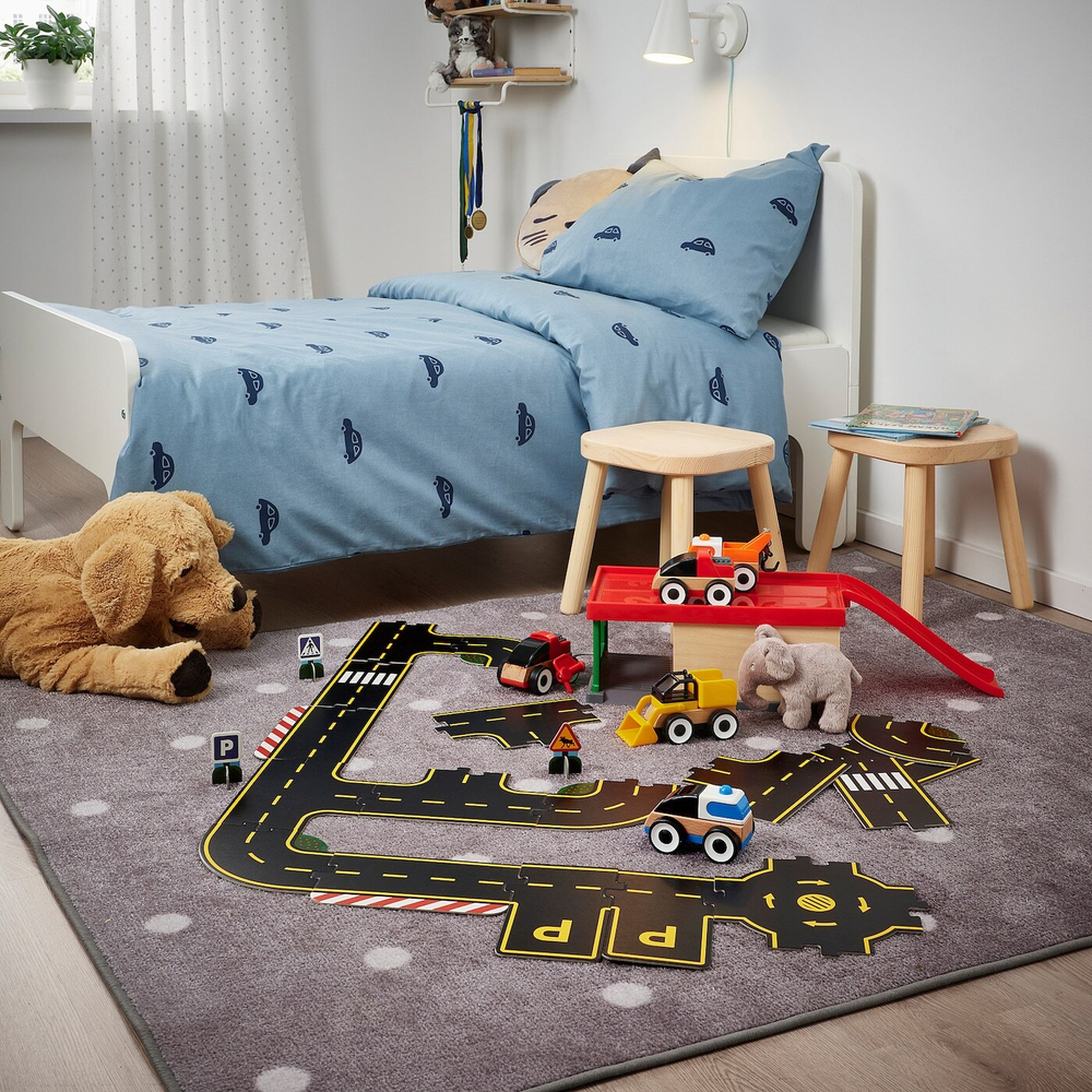 IKEA RÄVUNGE  (ИКЕА РÄВУНГЕ)  -  Автомобильный трек, 23 детали
