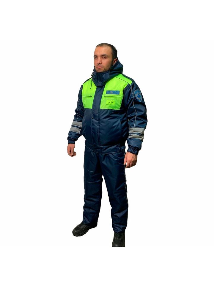 Костюм ДПС зимний нового образца (рип-стоп/мембрана/холофайбер) (А)