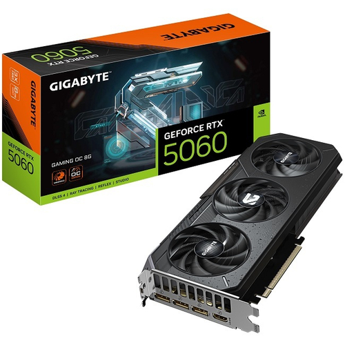 Видеокарта GIGABYTE GeForce RTX 5060 GAMING OC 8GB (GV-N5060GAMING OC-8GD)