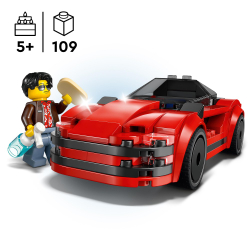 LEGO City - Красный спортивный автомобиль 60448
