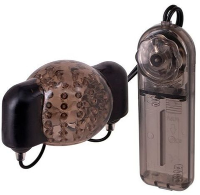 Стимулирующая насадка для головки DUAL POWER PENIS HEAD SLEEVE (Цвет: дымчатый)