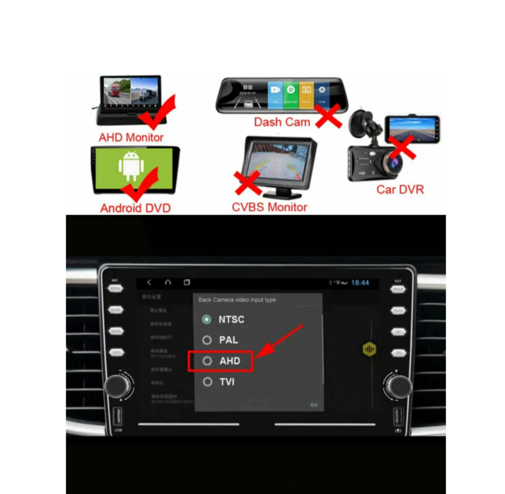 Автомобильная камера заднего вида цифровая XPX-UHD602 (AND)