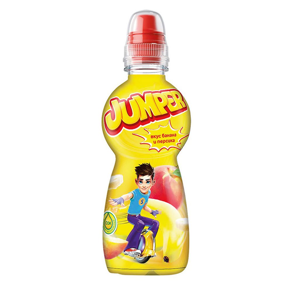Сок "Jumper" банан и персик 0,33л
