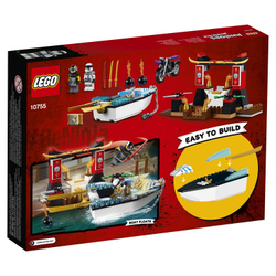 LEGO Juniors: Погоня на моторной лодке Зейна 10755 — Zane's Ninja Boat Pursuit — Лего Джуниорс Подростки