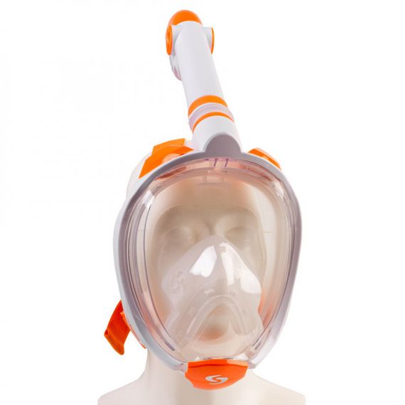 Маска полнолицевая Scorpena Swim малая оранжевая