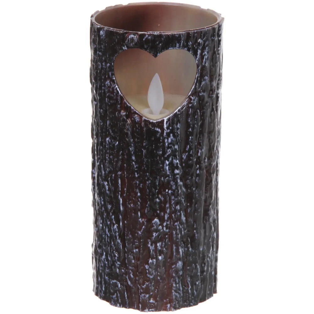 Сувенир с подсветкой «Свеча - LOVE» 7,5*17,5 см (работает от батареек 3 ААА)