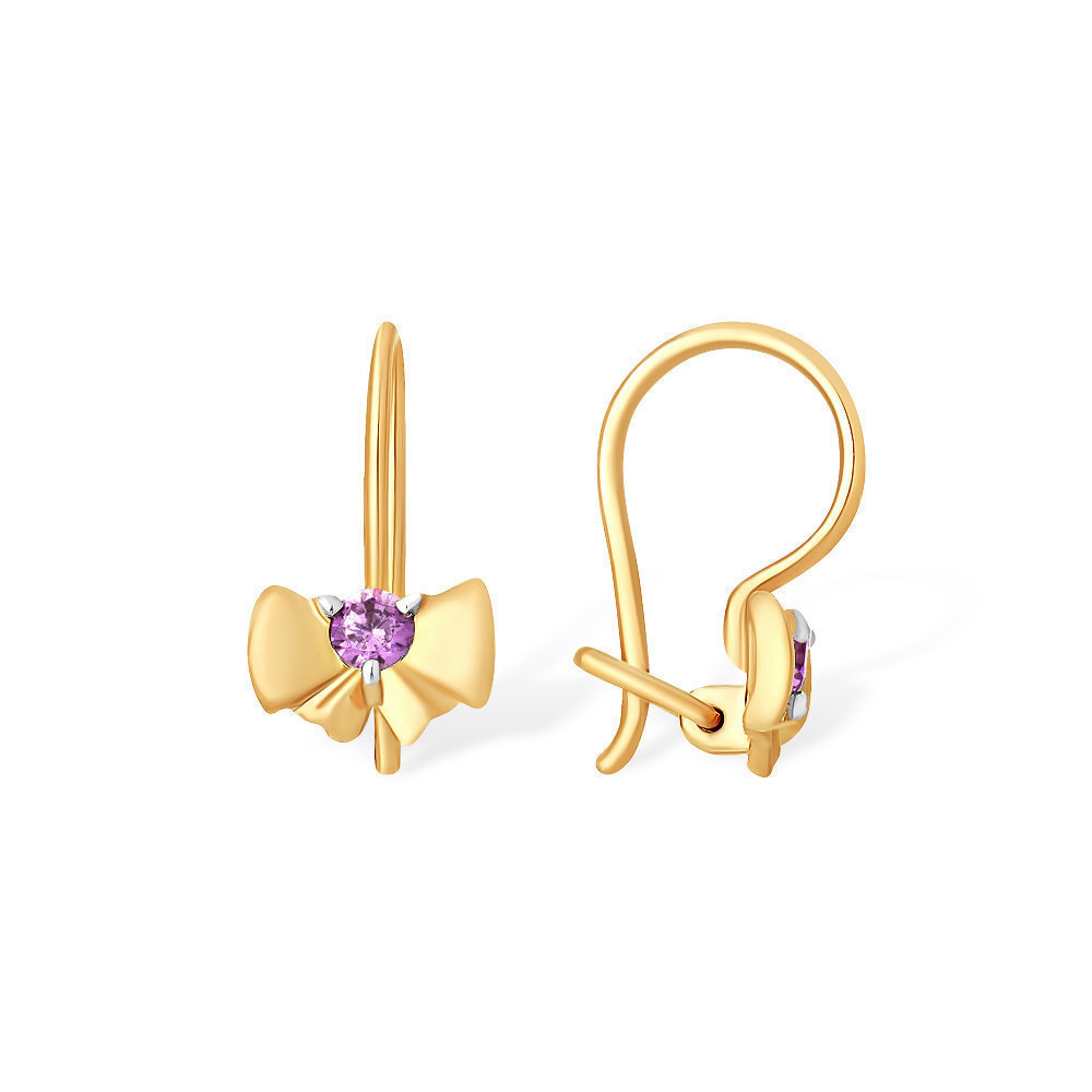 Серьги из золота 585 пробы