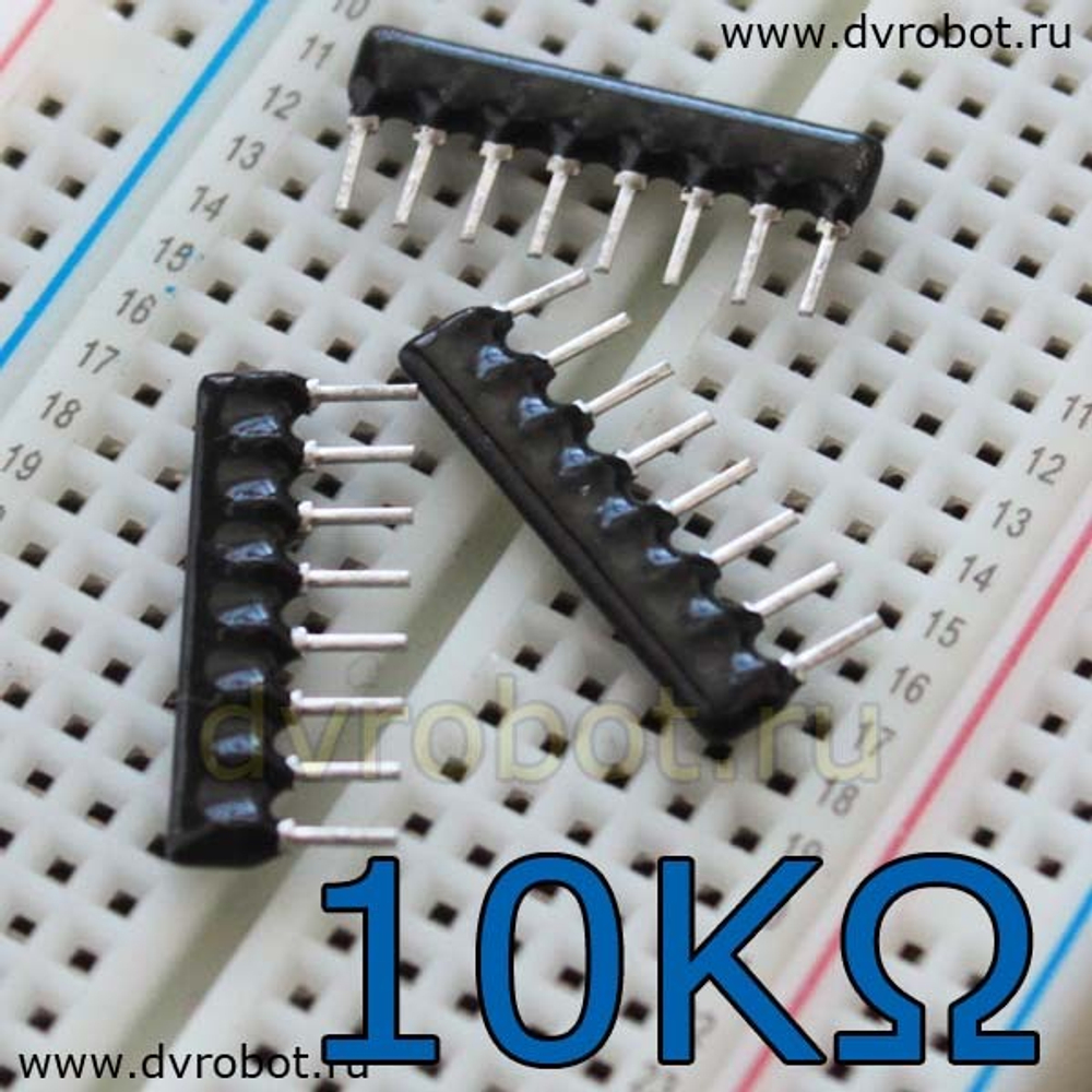 Резисторная сборка A08 - 10 кОм