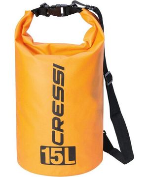 Гермомешок Cressi с лямкой Dry Bag 15 л оранжевый