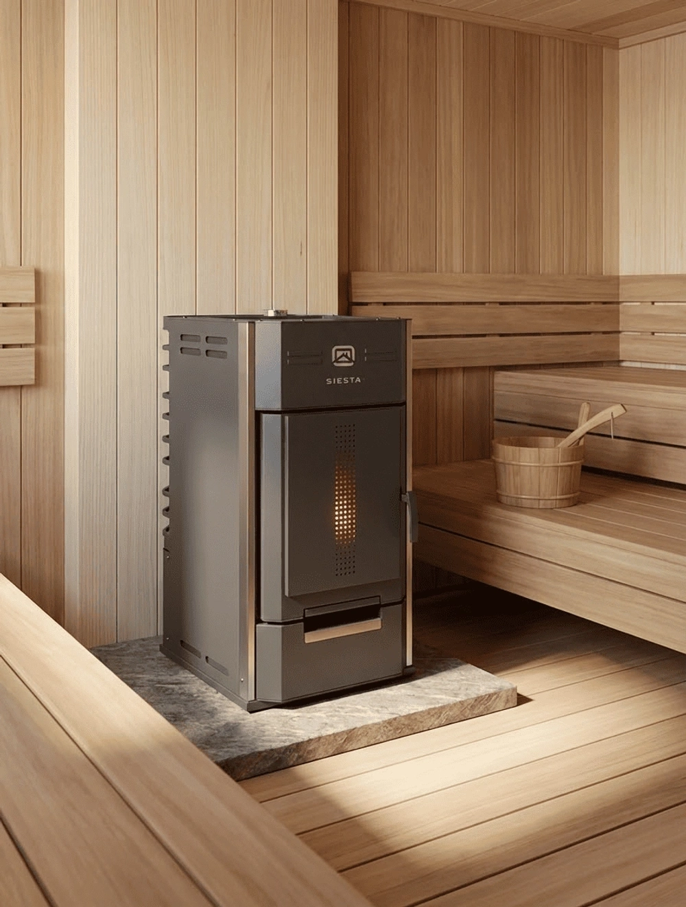 Печь для бани Сиеста-16 (2.0)