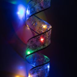 Светодиодная новогодняя гирлянда ЭРА ENIN-30M нить Лента декоративная мультиколор 3 м 60 microled IP20