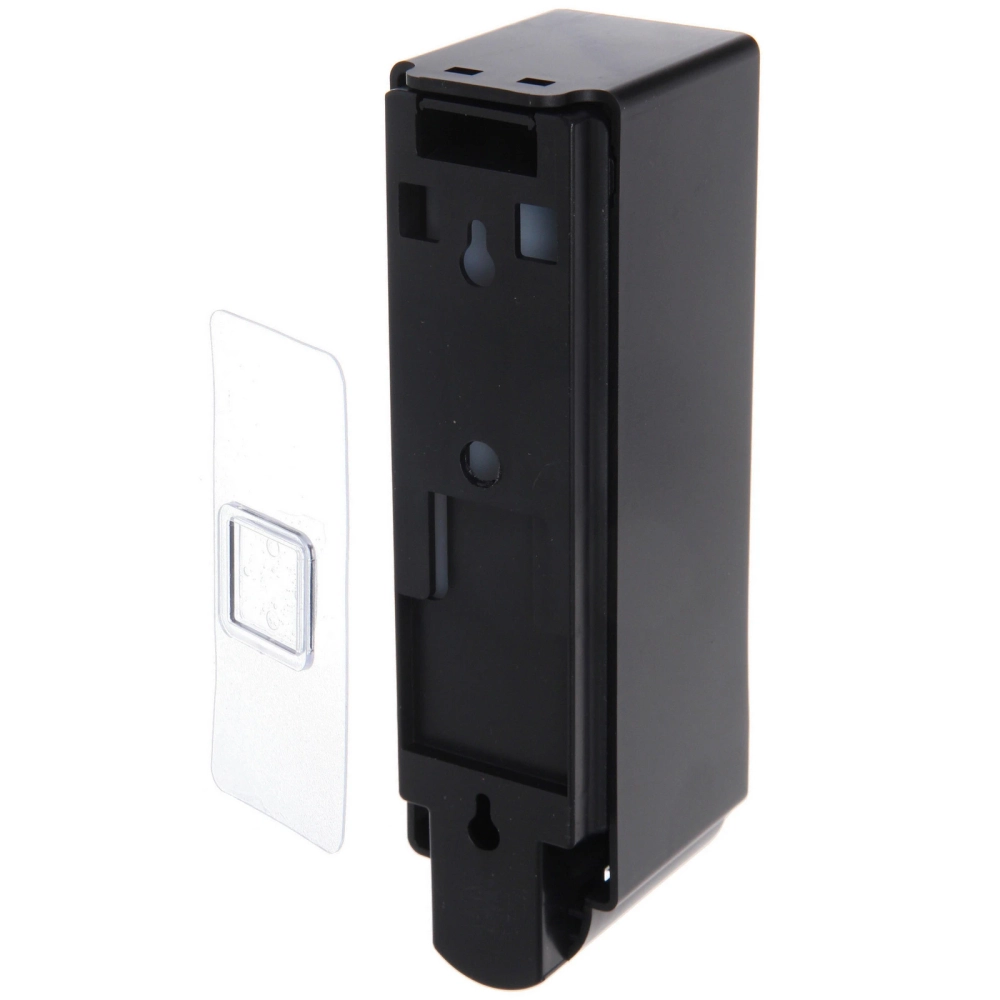 Дозатор для жидкого мыла настенный 300 мл черный DQ57B