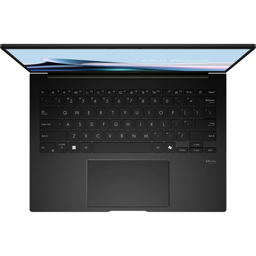 Ноутбук Asus Zenbook 14 UM3406GA-QD130 Ryzen AI 5 430 32Gb SSD512Gb AMD Radeon 840M 14" OLED WUXGA (1920x1200) без ОС black WiFi BT Cam Bag (90NB17R1-M006H0)
