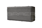 Тротуарная плитка Braer Прямоугольник, Серый, 80 мм