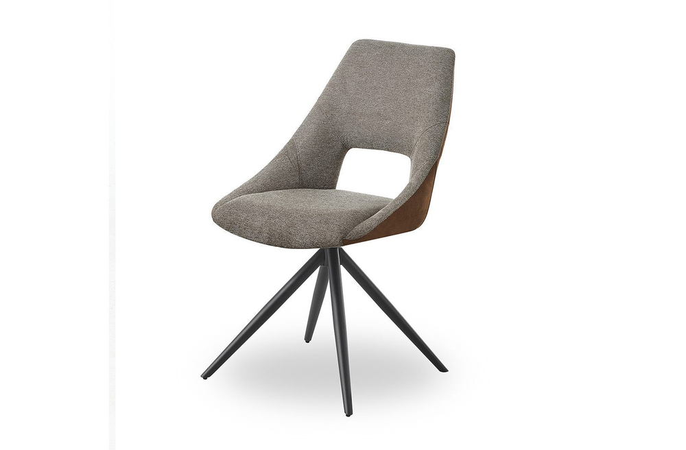 Стул DC2346 серый/ коричневый