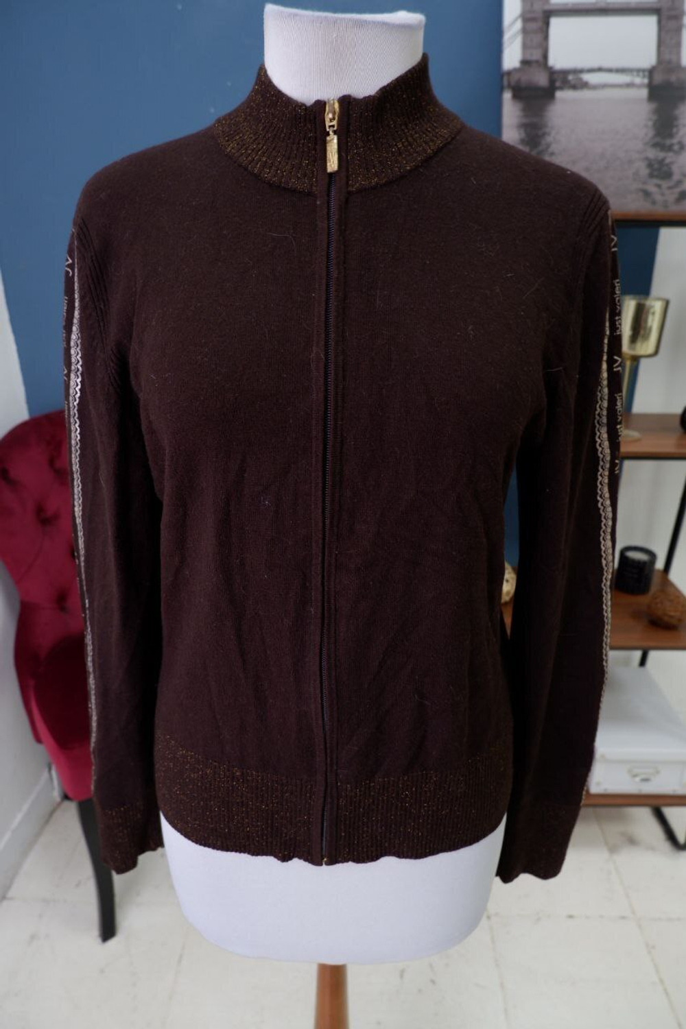 Кофта Just Valeri на молнии 48 размер