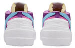 Кроссовки Kaws X Sacai X Nike Blazer Low Purple Dusk