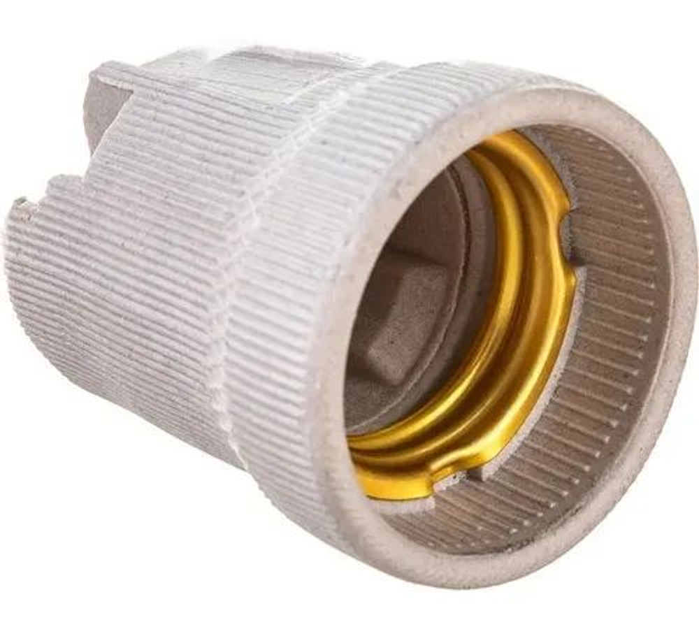 Патрон керамический Е27 для лампы накаливания, светодиодной, переносной