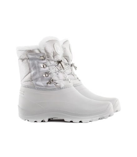 Полусапоги женские из ЭВА "Лайткросс" Д403 до -30С, Дарина (черный/жемчужный)