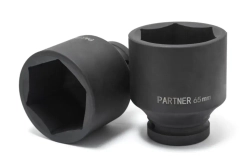 Головка ударная глубокая, 40мм (6гр) 1'' Partner PA-48510040