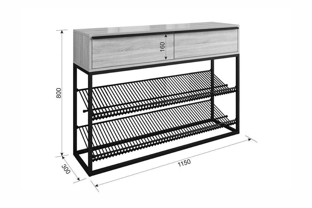 Обувница Крафт 2