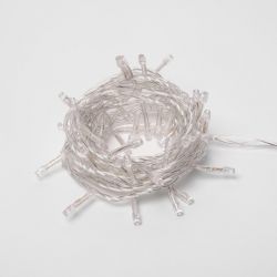 ULD-S0250-020-STA MULTI IP20 Гирлянда светодиодная. 2.5м. 20 светодиодов. Разноцветный свет. Провод прозрачный. ТМ Uniel