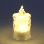 Сувенир с подсветкой «Свеча - Блеск» 3,7*6,5 см