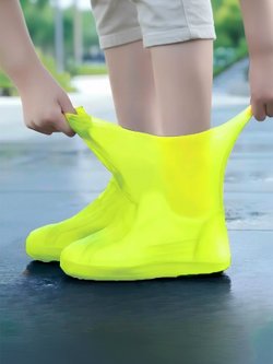 Дождевики для обуви многоразовые силиконовые желтые M (р.34-40) 450015-M1