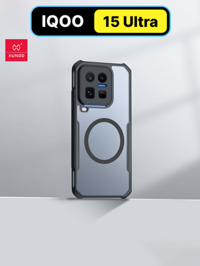 Чехол на Vivo IQOO 15 Ultra противоударный с усиленными углами XUNDD